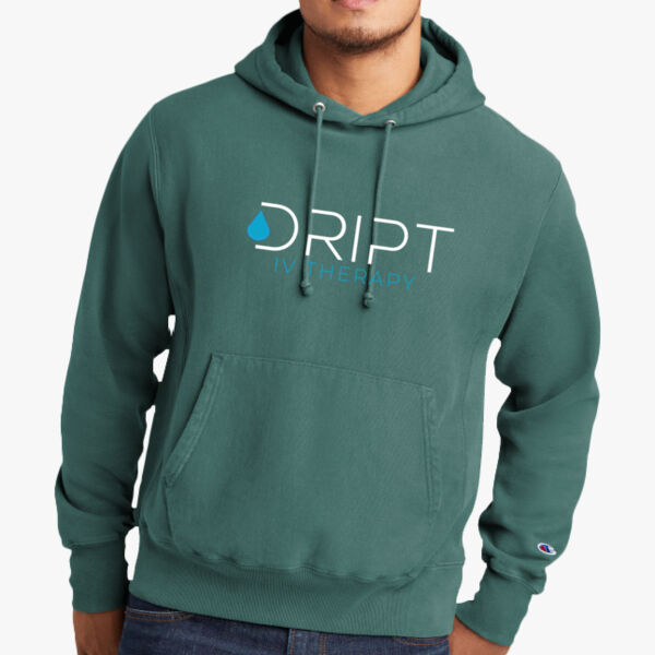 Champion Reverse Weave ® Garment Dyed Hooded Sweatshirt Thumbnail