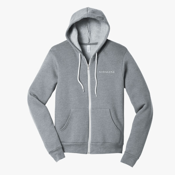 Unisex Sponge Fleece Full Zip Hoodie  Thumbnail